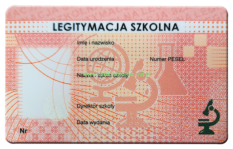 Nowe szkolne legitymacje.