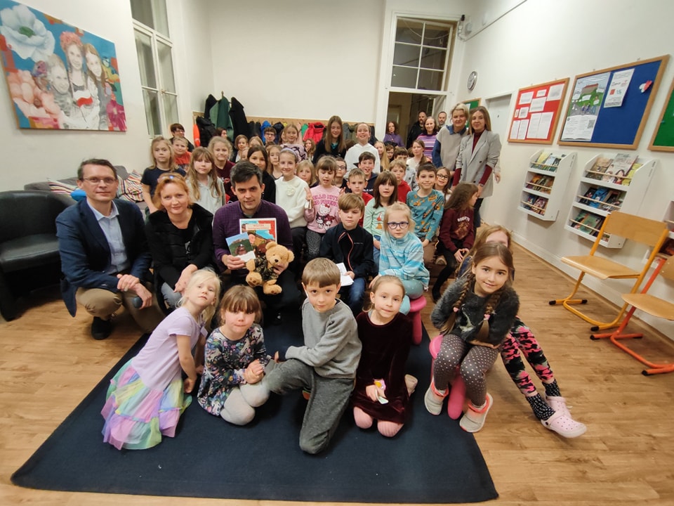 Spotkanie autorskie z Wojciechem Filaberem