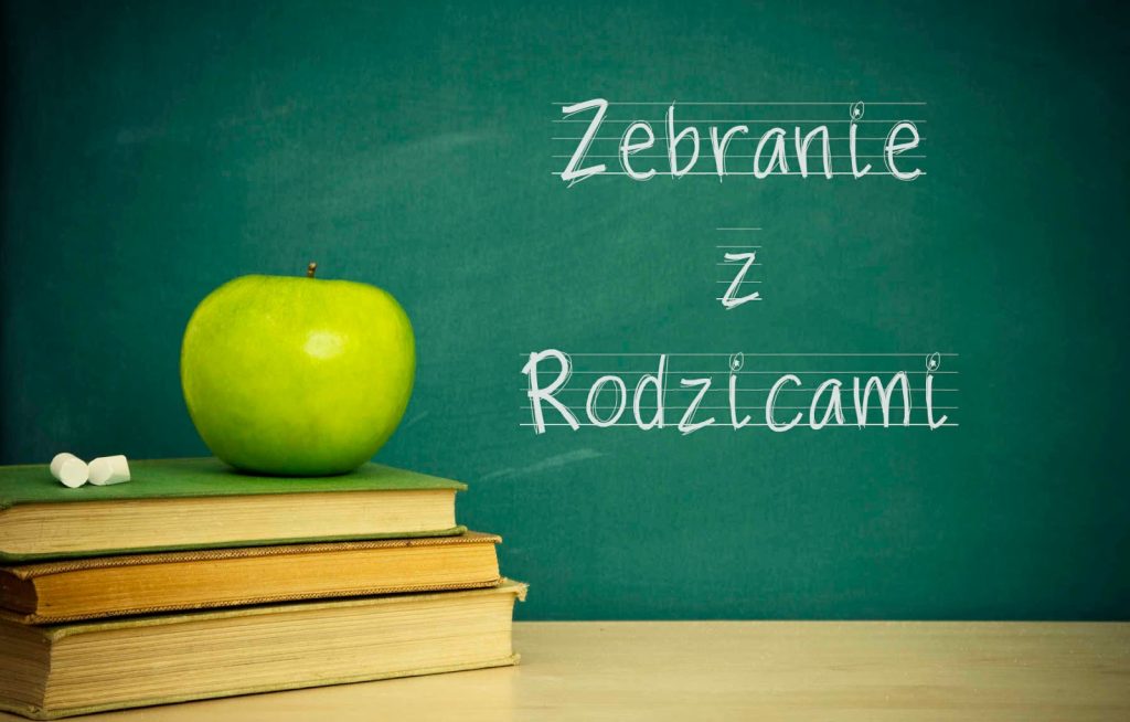 Zebranie z rodzicami 17 i 18 września